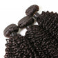1 Bundle Deep Curly Human Hair Natural Black Color
