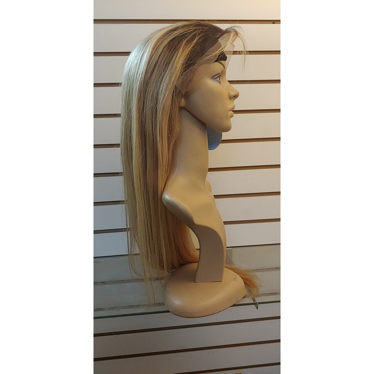 Lace Front Straight 100% Human Hair T1b/27#