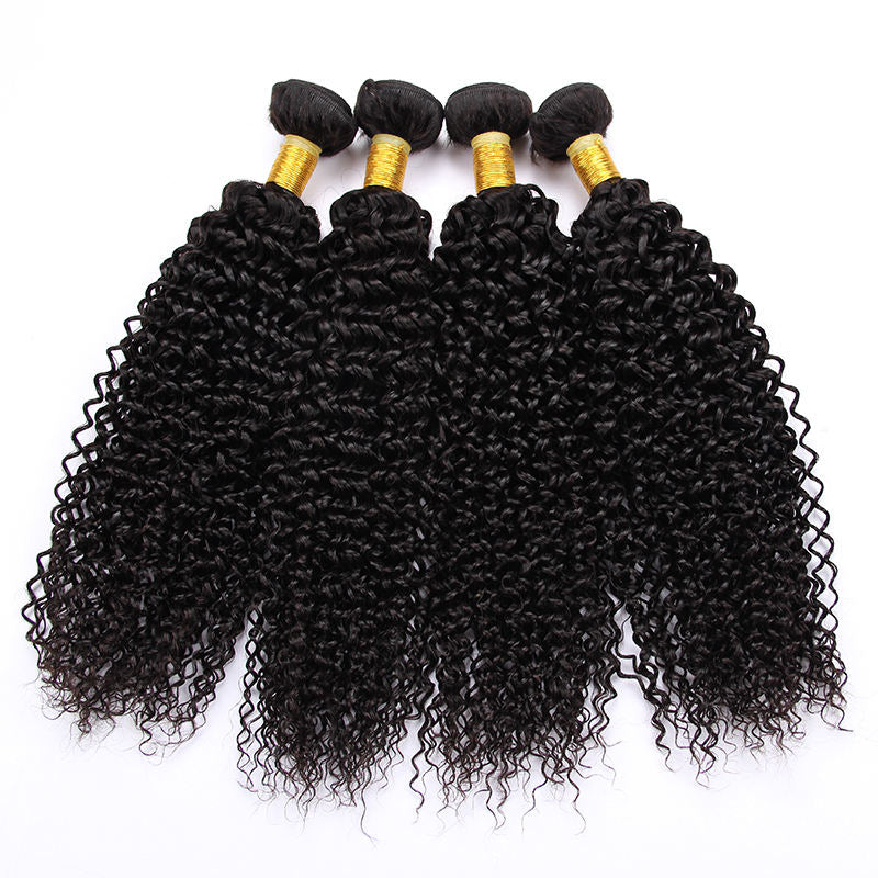 1 paquete de ofertas de extensiones de cabello de ganchillo rizado de Malasia