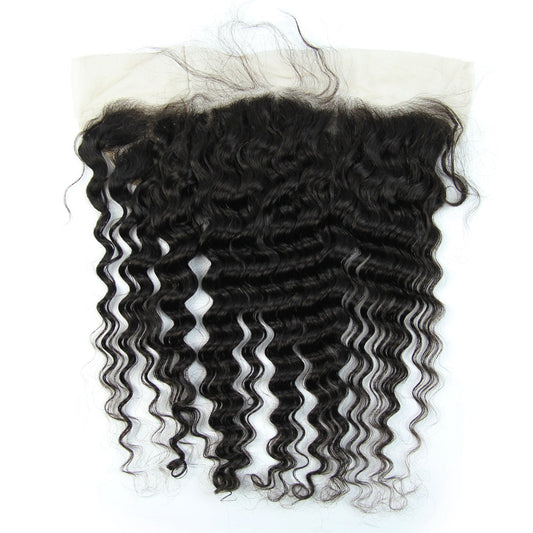 13x4 Frontal Natural Hair Line Malaysian Curly