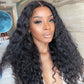13x4 Lace Front Deep Wave Preplucked Hair Line Virgin Hair Lace Wig
