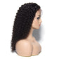 subihair 180% density virgin human hair curly lace front wigs