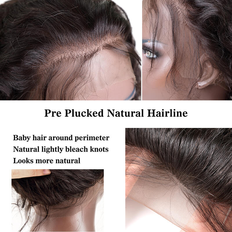 subihair lace wig pre pluckked hair line