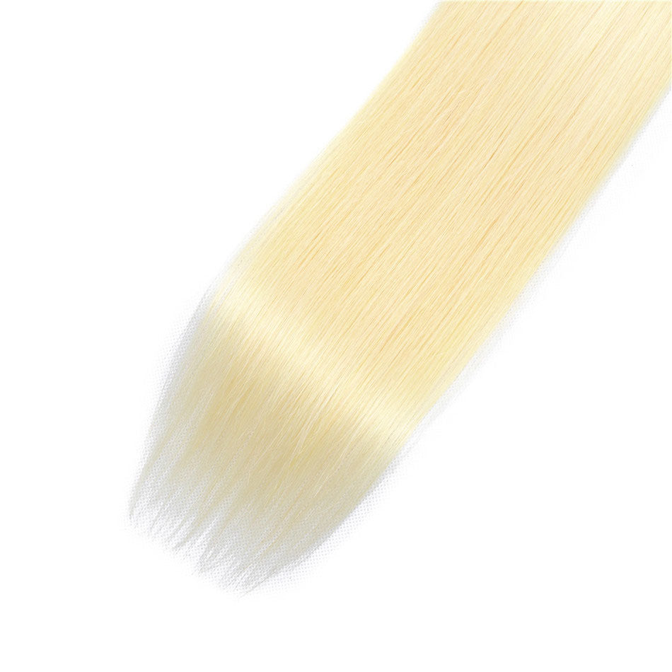 1 Bundles Deals 613 Blonde Straight Human Hair