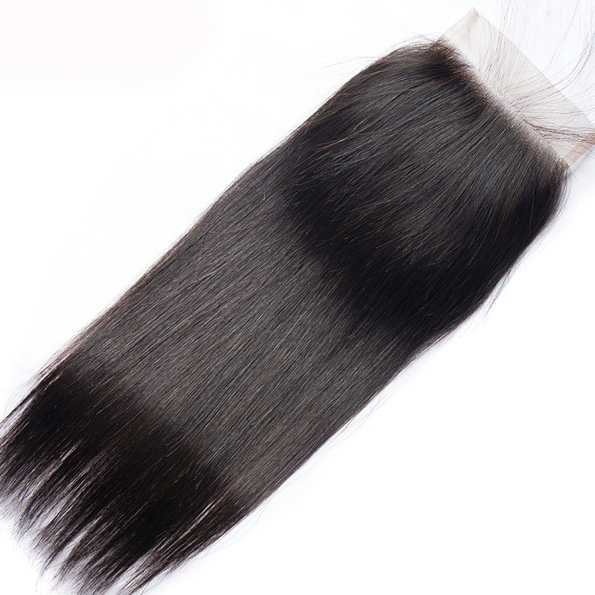 5x5 Lace Closure Straight Human Hair Closure