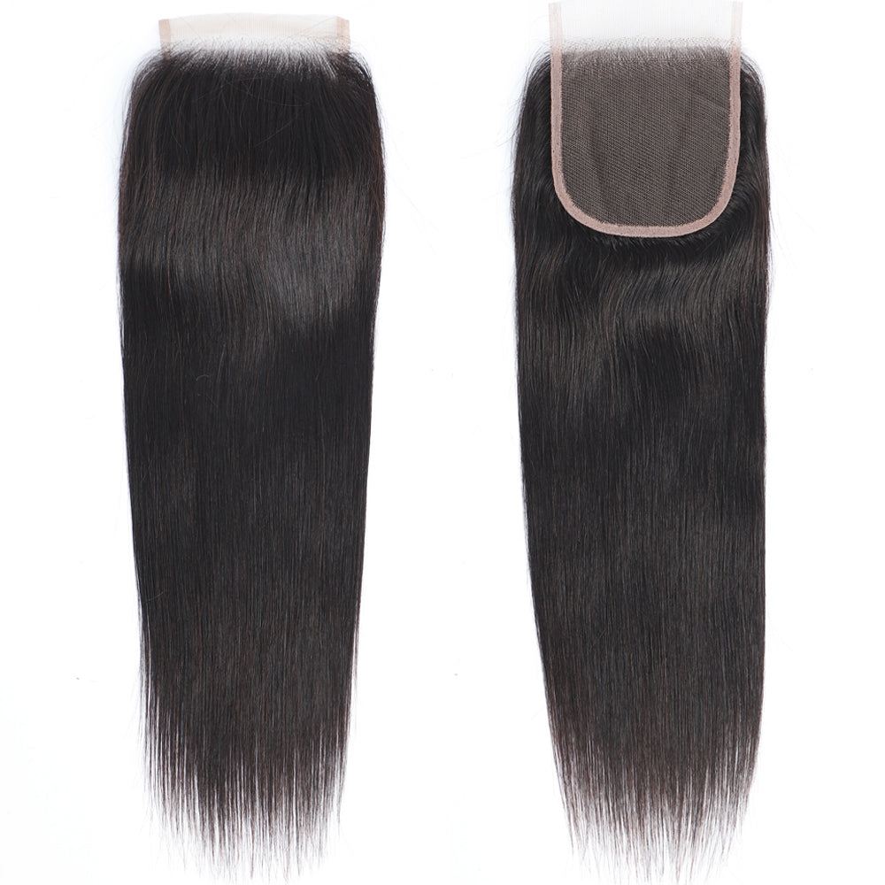 5x5 Lace Closure Straight Human Hair Closure