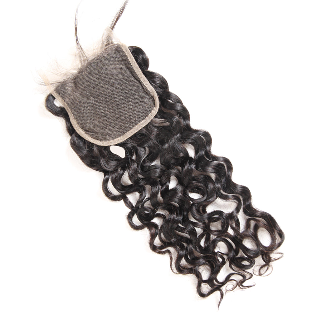 5x5 Lace Closure Water Wave Human Hair Closure