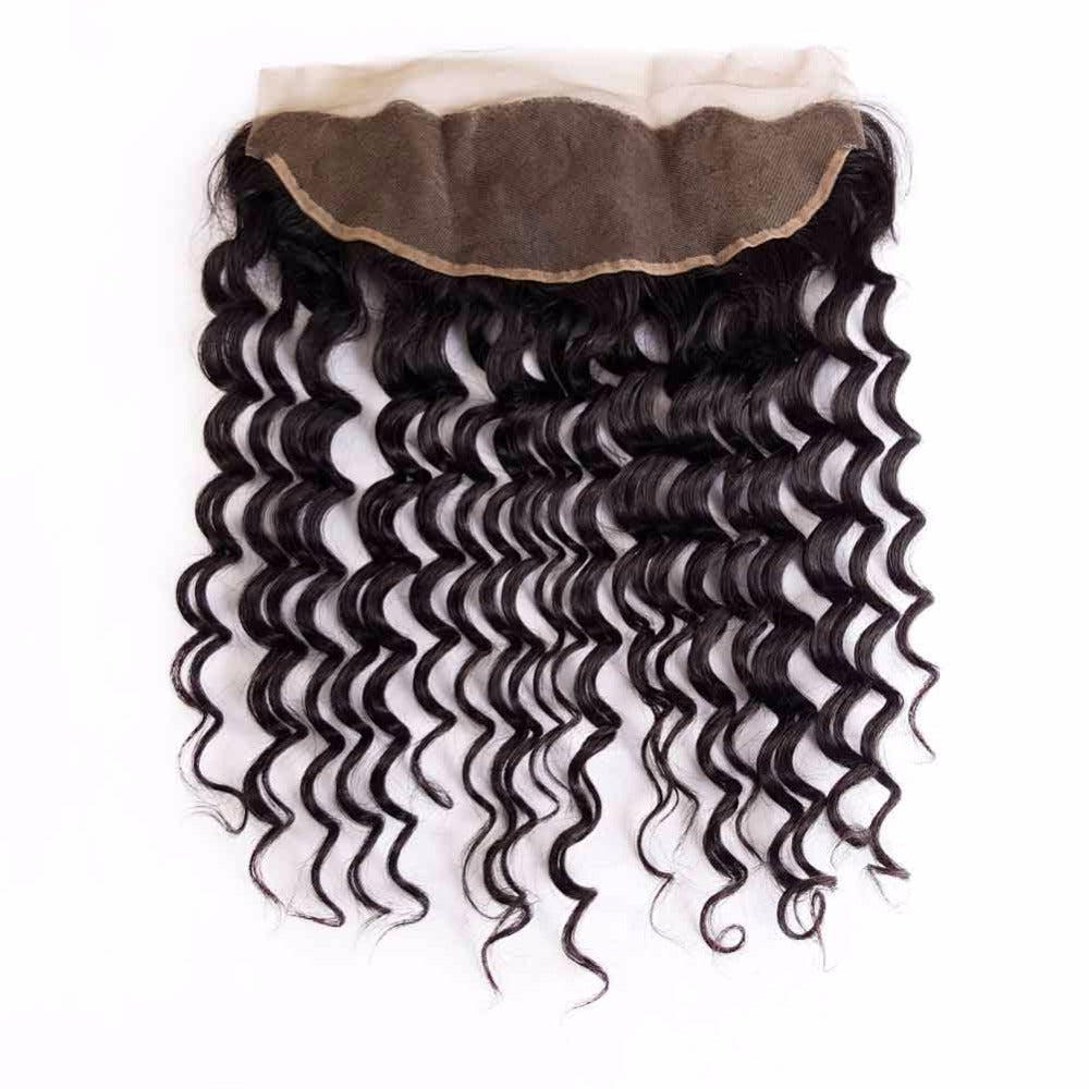 13x4 Frontal Pineapple Wave Natural Human Hair