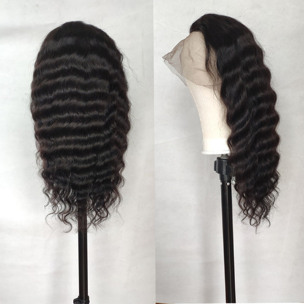 100% Human Hair 360 Lace Loose Wave Wig