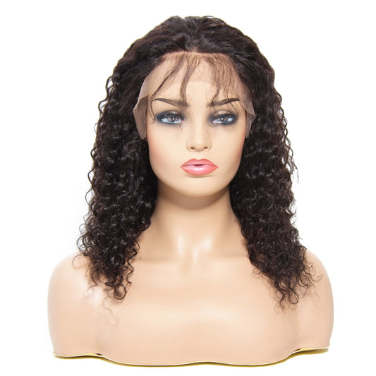 13x4 lace front Human Hair Curly Wig