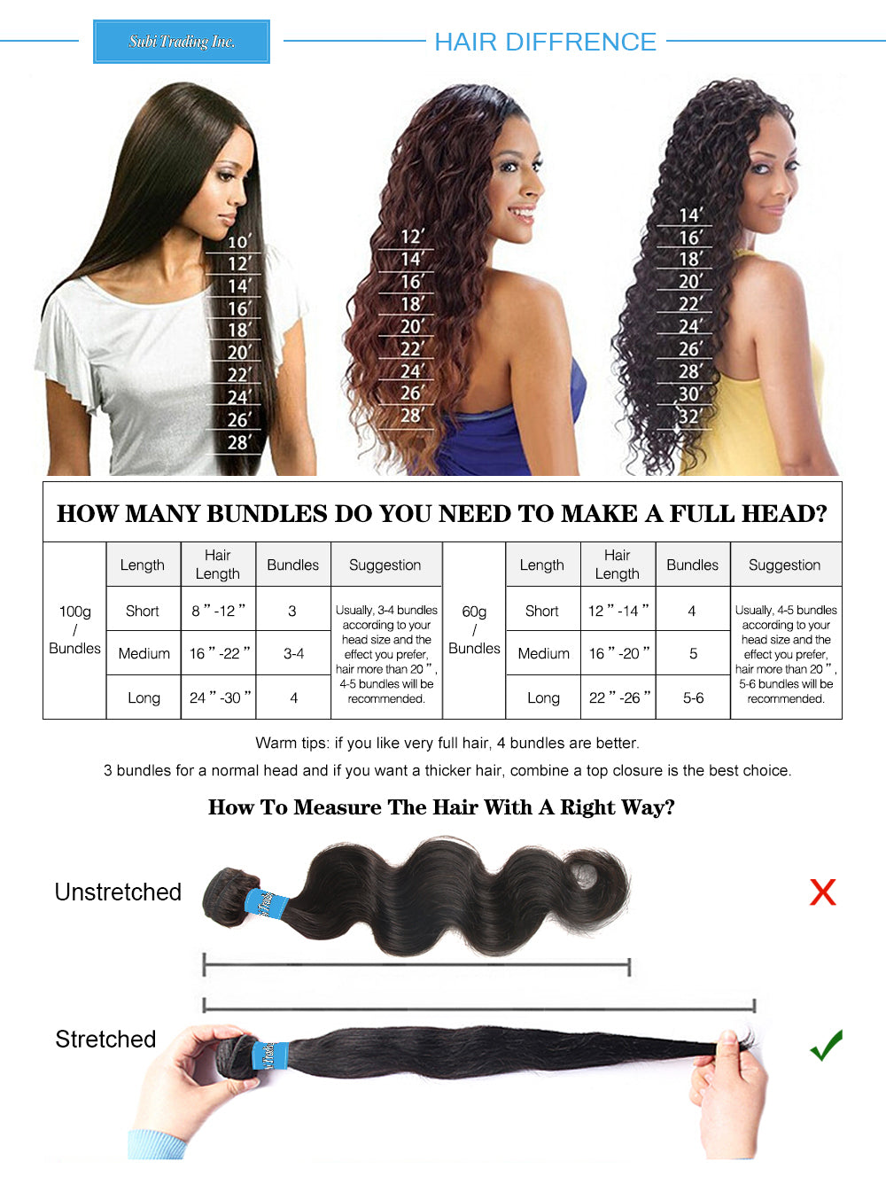 3 Bundles Body Wave Human Hair Weave