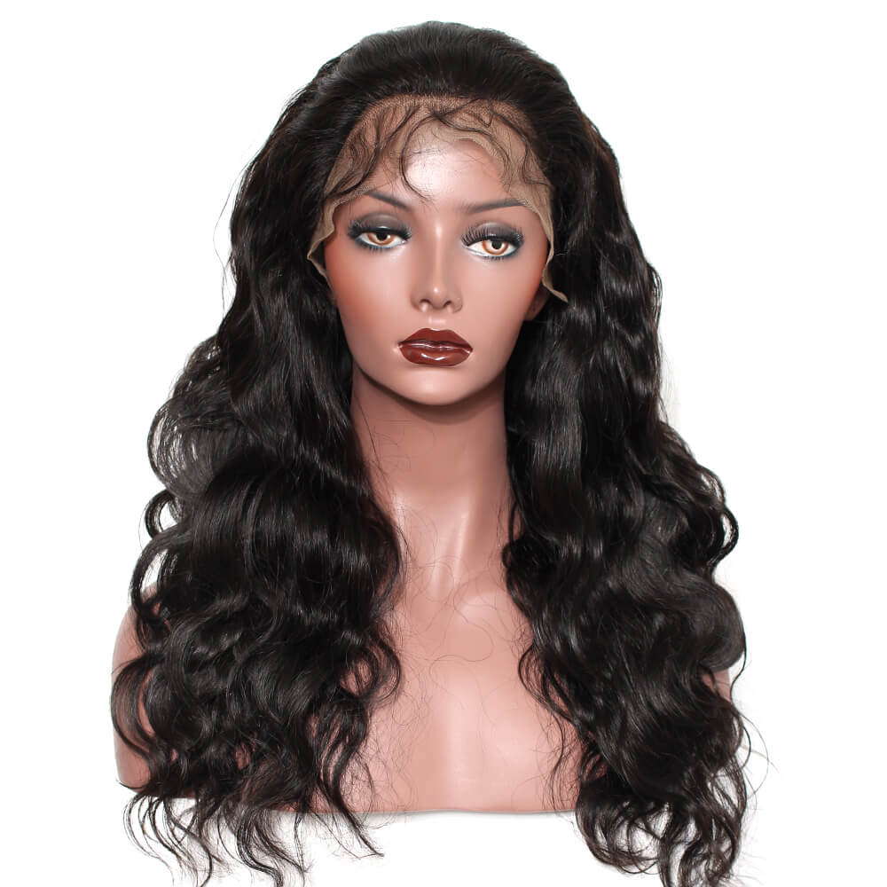 Full Lace Human Hair Body Wave Wig
