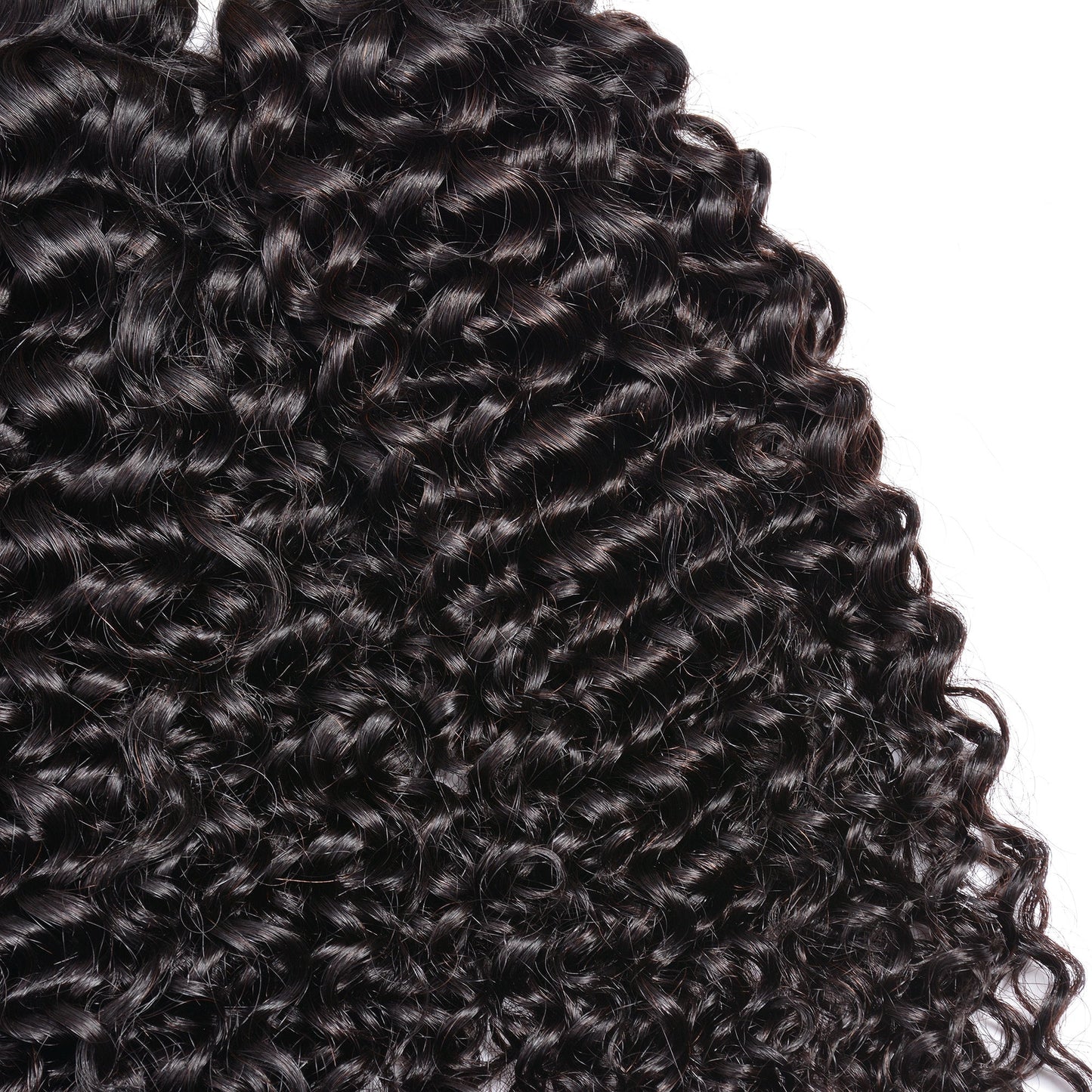 1 Bundle Kinky Curly Human Hair Weave
