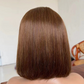 HD 13X4 Lace Front Short BOB Straight Peluca de cabello humano