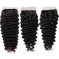 Deep Wave Human Hair 4x4 Lace Closure