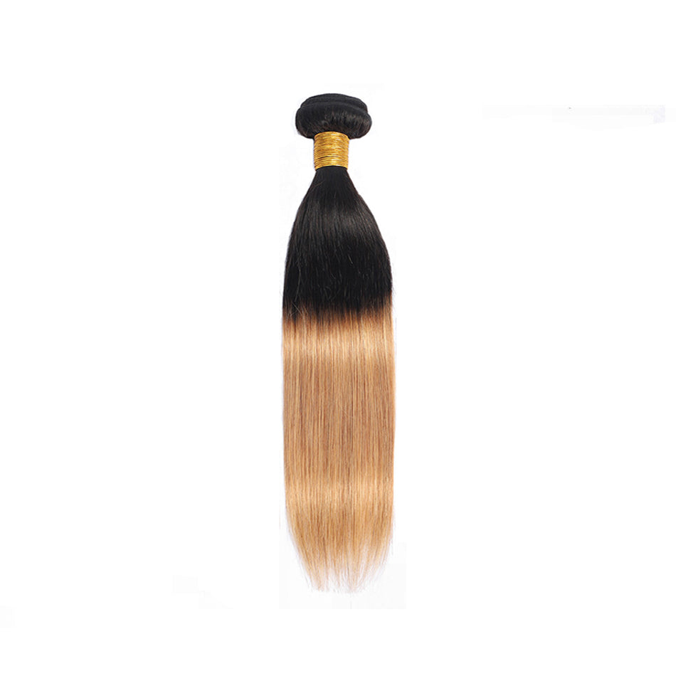 Subihair 1 Bundle Straight T1b-27 Human Hair