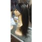 Diadema Peluca recta Peluca de cabello humano