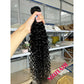 1 Bundle Jerry Curly Human Hair Weave
