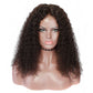 100%  Human Hair 360 Lace Malaysian Curly Wig