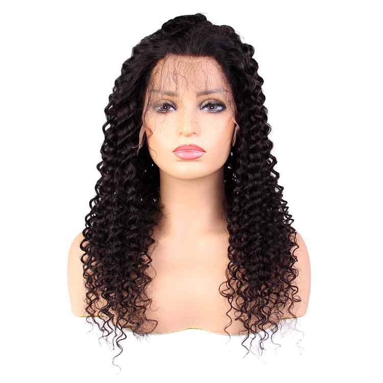 13x4 Lace Front Pineapple Wave Skin Melted Brazilian Human Hair Wig