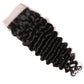 Deep Wave Human Hair 4x4 Lace Closure