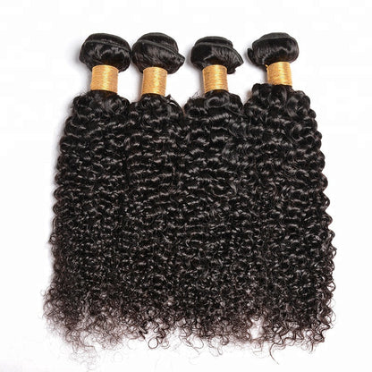 1 Bundle Kinky Curly Human Hair Weave