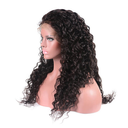 Pelucas llenas del cordón del cabello humano Onda de agua