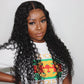 Full Lace Human Hair Wigs Water Wave