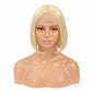 13x4 613 Bob Wig Transparent Lace Straight Wig 100% Human Hair