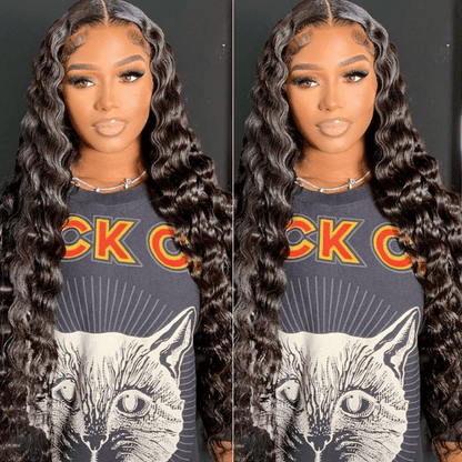 360 Lace Deep Wave Human Hair Wig