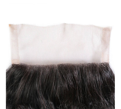 4x4 Lace Closure Kinky Curly Natural Black Human Hair